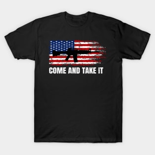 Gun Rights Come And Take It T-Shirt